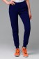  Jogger lite Rich Blue M-42-44-Woman-(Женский)    Темно-синие женские спортивные брюки трикотажные на лето 