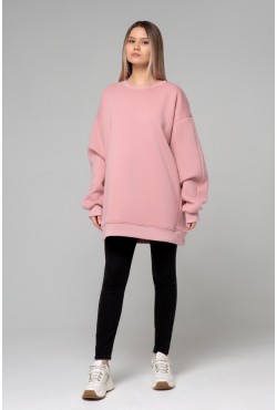 The fading rose color sweatshirt OVERSIZE - Увядающая Роза Свитшот Оверсайз