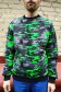  Мужской камуфляжный свитшот зеленый неон L-50-Unisex-(Мужской)    Свитшот милитари мужской зеленый неон камуфляжный 