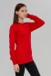 Женский красный свитшот с рукавом реглан петельный (демисезон)   Магазин Толстовок DG Sweatshirt Reglan | Свитшоты Реглан Диагональ Петля