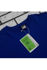 Свитшот оверсайз диагональ васильковый синий Ampir   Магазин Толстовок Cвитшот оверсайз из серии Ampir