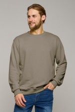  Cocoa classic sweatshirt man dg XS-44-Unisex-(Мужской)    Мужской свитшот цвет какао классический без начеса петельный 320гр/м2 