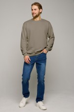 мужской какао свитшот без начеса футер 3-нитка 320 гр, мерч, брендирование, печать