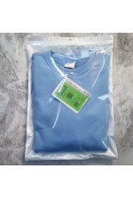 Мужской голубой свитшот классический без начеса петельный 320гр/м2   Магазин Толстовок Свитшоты мужские