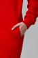 Женский удлиненный красный свитшот   Магазин Толстовок DG LONG - худи и свитшоты УДЛИНЕННЫЕ без начеса на петле Диагональ