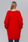 Женский удлиненный красный свитшот   Магазин Толстовок Удлиненные свитшоты для девочек подростков