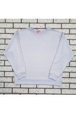 Свитшот оверсайз мужской плотный без начеса небесно-голубой   Магазин Толстовок Свитшот оверсайз петельный UNISEX