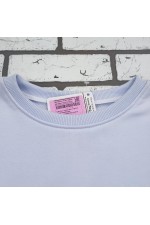 Свитшот оверсайз мужской плотный без начеса небесно-голубой   Магазин Толстовок Свитшот оверсайз петельный UNISEX