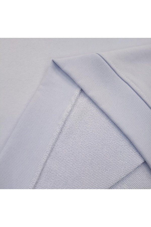 Свитшот оверсайз мужской плотный без начеса небесно-голубой   Магазин Толстовок Свитшот оверсайз петельный UNISEX