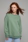  Pistachio classic sweatshirt woman dg XS-44-Unisex-(Женский)    Свитшот оверсайз женский плотный без начеса фисташковый цвет 