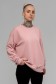  The fading rose sweatshirt oversize DG M-48-Unisex-(Женский)    Свитшот оверсайз пыльная роза (пудра) без начеса 