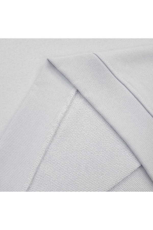 Свитшот оверсайз мужской плотный без начеса белый   Магазин Толстовок Свитшот оверсайз петельный UNISEX