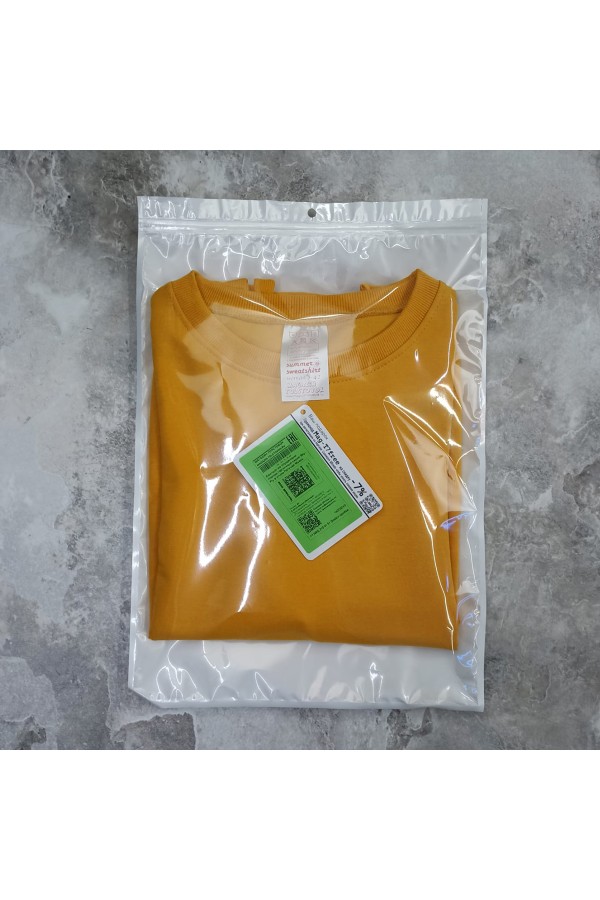 Cвитшот со спущенным плечом горчичный серия Sky-Fly в стиле Летучая Мышь   Магазин Толстовок FlySky - Cвитшоты на лето в стиле летучая мышь