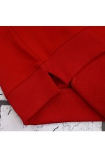 Красный свитшот со спущенным плечом серия Sky-Fly в стиле Летучая Мышь   Магазин Толстовок FlySky - Cвитшоты на лето в стиле летучая мышь