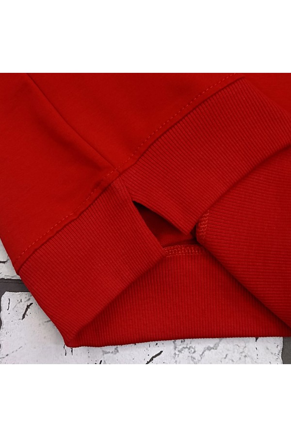 Красный свитшот со спущенным плечом серия Sky-Fly в стиле Летучая Мышь   Магазин Толстовок FlySky - Cвитшоты на лето в стиле летучая мышь