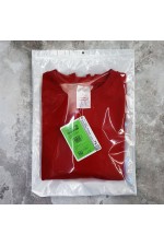 Красный свитшот со спущенным плечом серия Sky-Fly в стиле Летучая Мышь   Магазин Толстовок FlySky - Cвитшоты на лето в стиле летучая мышь