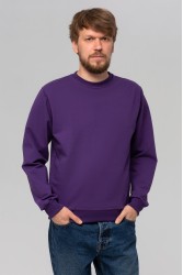 Мужской фиолетовый свитшот летний 250гр/м2
