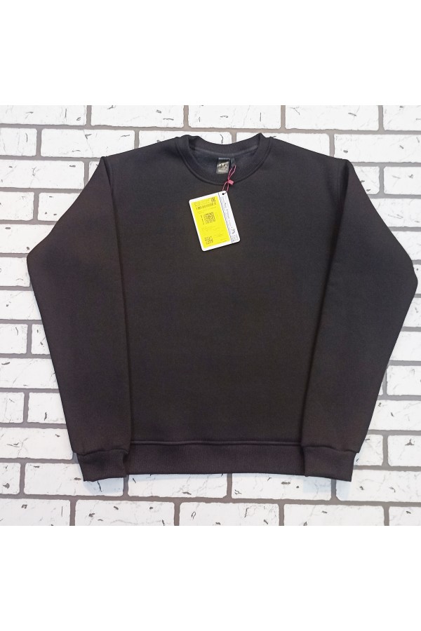 Премиум подростковый черный свитшот 320-360гр/м2   Магазин Толстовок Подростковый Свитшот 