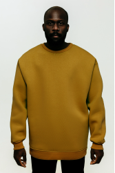 Свитшот Оверсайз кемел мужской утепленный с начесом