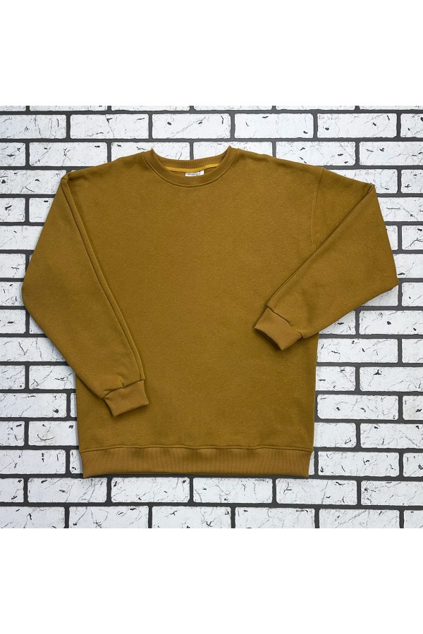 Женские оверсайз свитшоты теплые с начесом Свитшот оверсайз утепленный женский с начесом цвет кемел (ярко-коричневый) 7 Свитшот оверсайз утепленный женский с начесом цвет кемел (ярко-коричневый) Магазин Толстовок Женские оверсайз свитшоты теплые с начесом