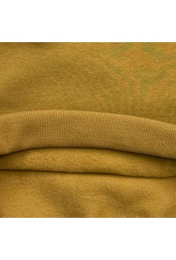 Мужской свитшот с начесом утепленный цвет кэмэл 320гр/м2