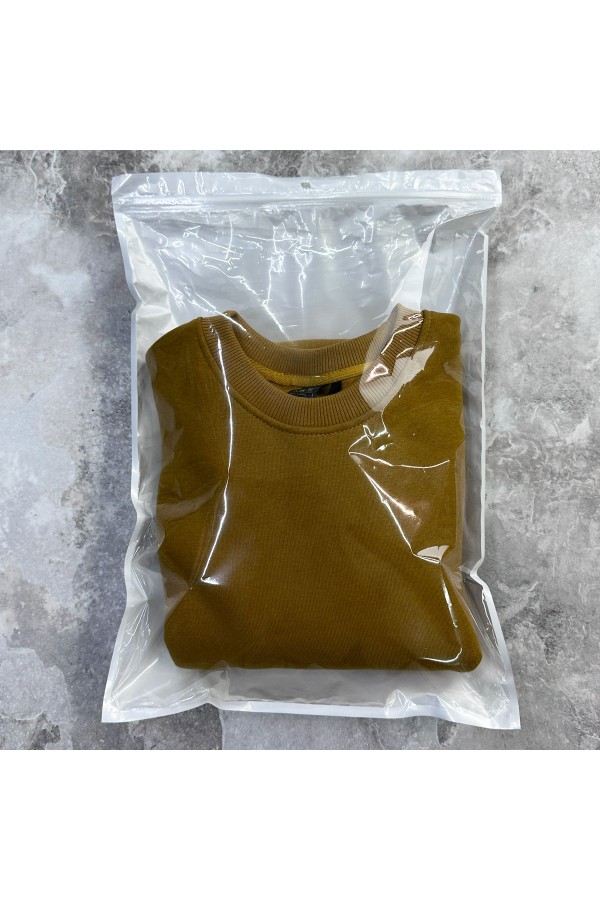 Мужской свитшот с начесом утепленный цвет кэмэл 320гр/м2   Магазин Толстовок Зимние свитшоты с начесом 320 гр/м однотонные МУЖСКИЕ 