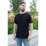 Мужская черная футболка