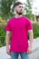  Raspberry-T-shirt XL-52-Unisex-(Мужской)    Мужская малиновая футболка 