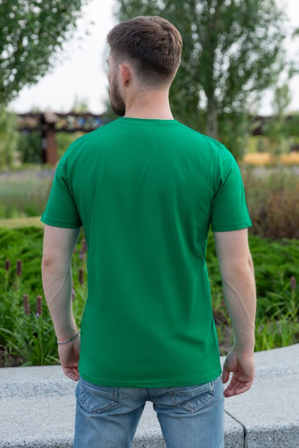 Мужская зелёная футболка   Магазин Толстовок Футболки мужские