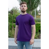 Мужская фиолетовая футболка