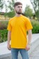  мужская футболка желтая M-48-Unisex-(Мужской)    Мужская желтая футболка 