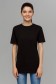 Black T-shirt S-40-42-Woman-(Женский)    Черная футболка женская 