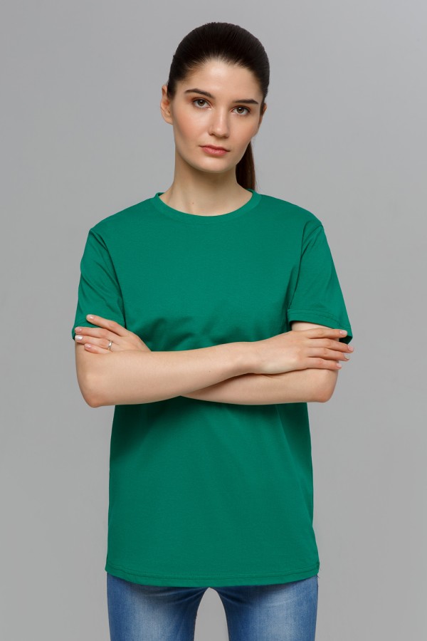 Зеленая футболка женская   Магазин Толстовок Футболки женские