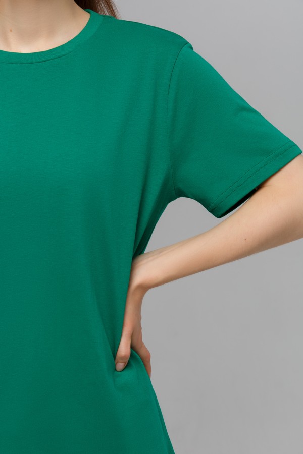 Темно-зеленая футболка женская   Магазин Толстовок Футболки женские