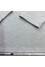 Женский лонгслив классический трикотажный цвет бетон (светло-серый)   Магазин Толстовок Лонгсливы из кулирки базовые женские