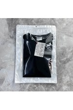 Черный женский лонгслив классический трикотажный   Магазин Толстовок Лонгсливы из кулирки базовые женские