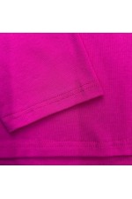 Женский лонгслив классический трикотажный ярко-розовый (фуксия)   Магазин Толстовок Лонгсливы из кулирки базовые женские