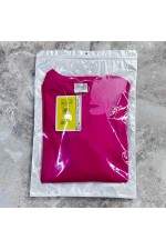 Женский лонгслив классический трикотажный ярко-розовый (фуксия)   Магазин Толстовок Лонгсливы из кулирки базовые женские