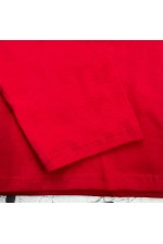 Женский лонгслив классический трикотажный красный   Магазин Толстовок Лонгсливы из кулирки базовые женские