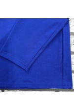 Женский лонгслив классический трикотажный васильковый синий   Магазин Толстовок Лонгсливы из кулирки базовые женские