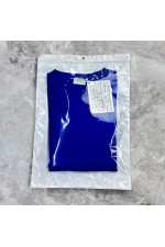 Женский лонгслив классический трикотажный васильковый синий   Магазин Толстовок Лонгсливы из кулирки базовые женские