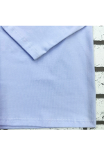 Женский лонгслив классический трикотажный цвет небесно-голубой (незабудка)   Магазин Толстовок Лонгсливы из кулирки базовые женские