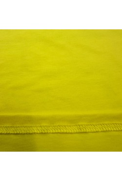 Мужской лонгслив классический трикотажный желтый