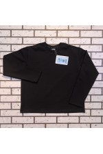 Женский лонгслив классический premium черный   Магазин Толстовок Женские лонгсливы классический крой