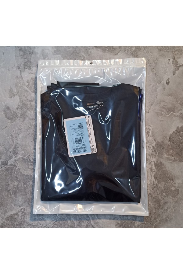 Женский лонгслив классический premium черный   Магазин Толстовок Женские лонгсливы классический крой