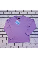 Женский лонгслив классический premium лавандовый (сиреневый) цвет   Магазин Толстовок Женские лонгсливы классический крой