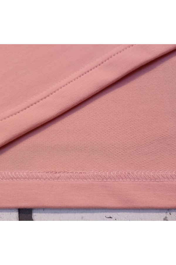 Женский лонгслив классический premium цвет персиковый розовый   Магазин Толстовок Женские лонгсливы классический крой