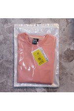 Женский лонгслив классический premium цвет персиковый розовый   Магазин Толстовок Женские лонгсливы классический крой