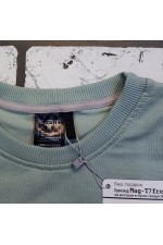 Женский лонгслив классический premium цвет шалфей (светло-зеленый)   Магазин Толстовок Женские лонгсливы классический крой