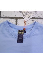 Женский лонгслив классический premium небесно-голубой   Магазин Толстовок Женские лонгсливы классический крой